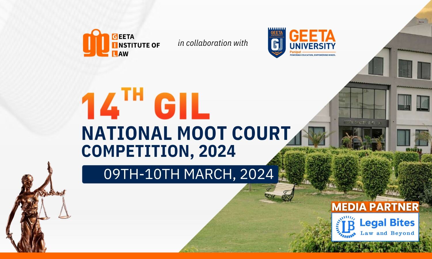 Th Gil National Moot Court Competition Geeta Institute Of Law