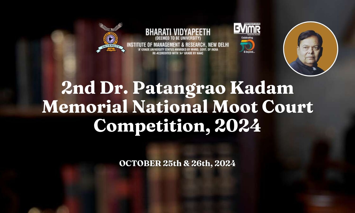 2nd Dr Patangrao Kadam Memorial National Moot Court Competition 2024