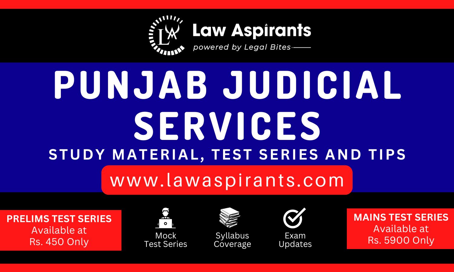 Punjab Judiciary Prelims Mock Test Series For Law Aspirants | 10 Mocks