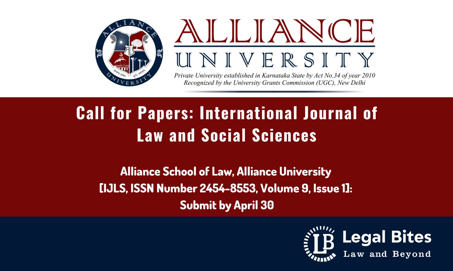 Call For Papers International Journal Of Law And Social Sciences Alliance University [ijls