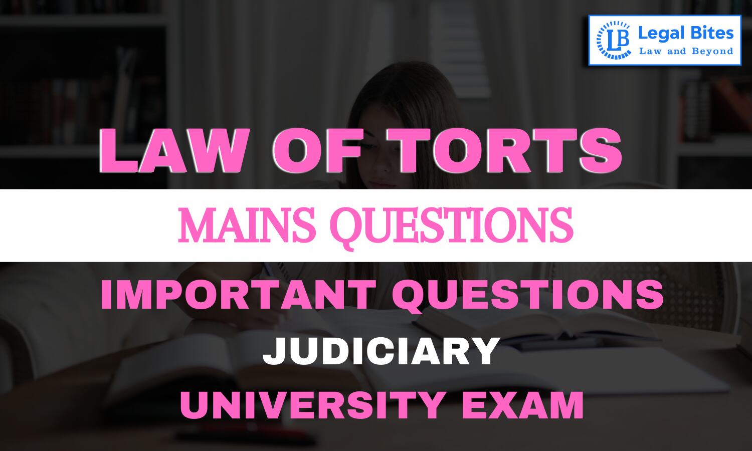 Law Of Torts Mains Question Answer Series 1 Important Questions For Exams Part I 0735