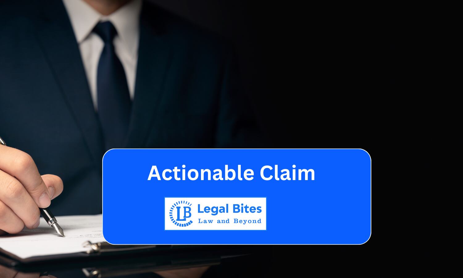 actionable-claim-under-property-law