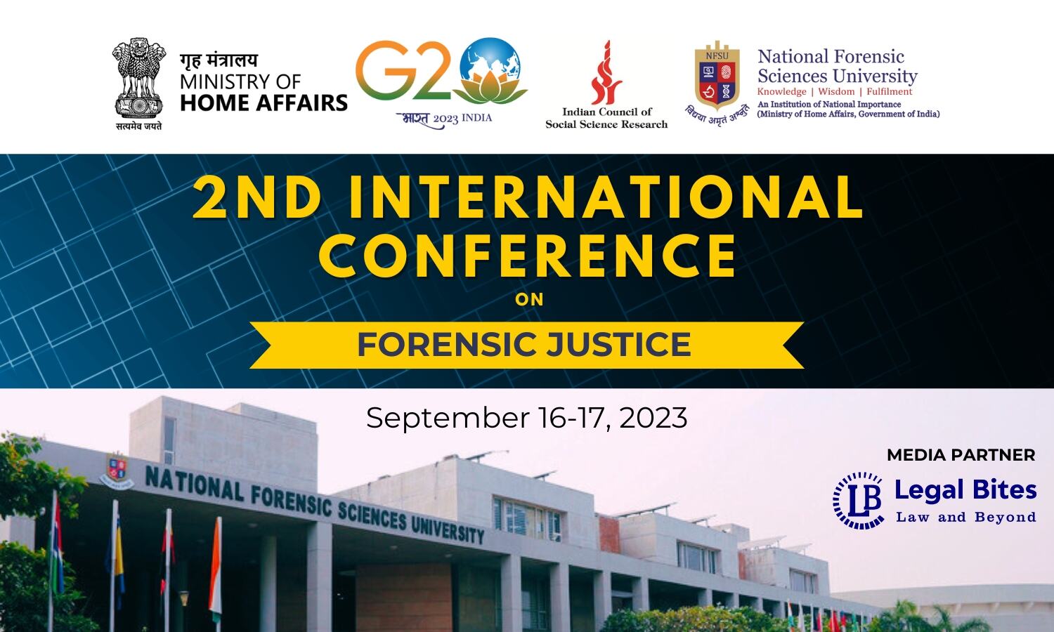 2nd NFSU International Conference on Forensic Justice 2023