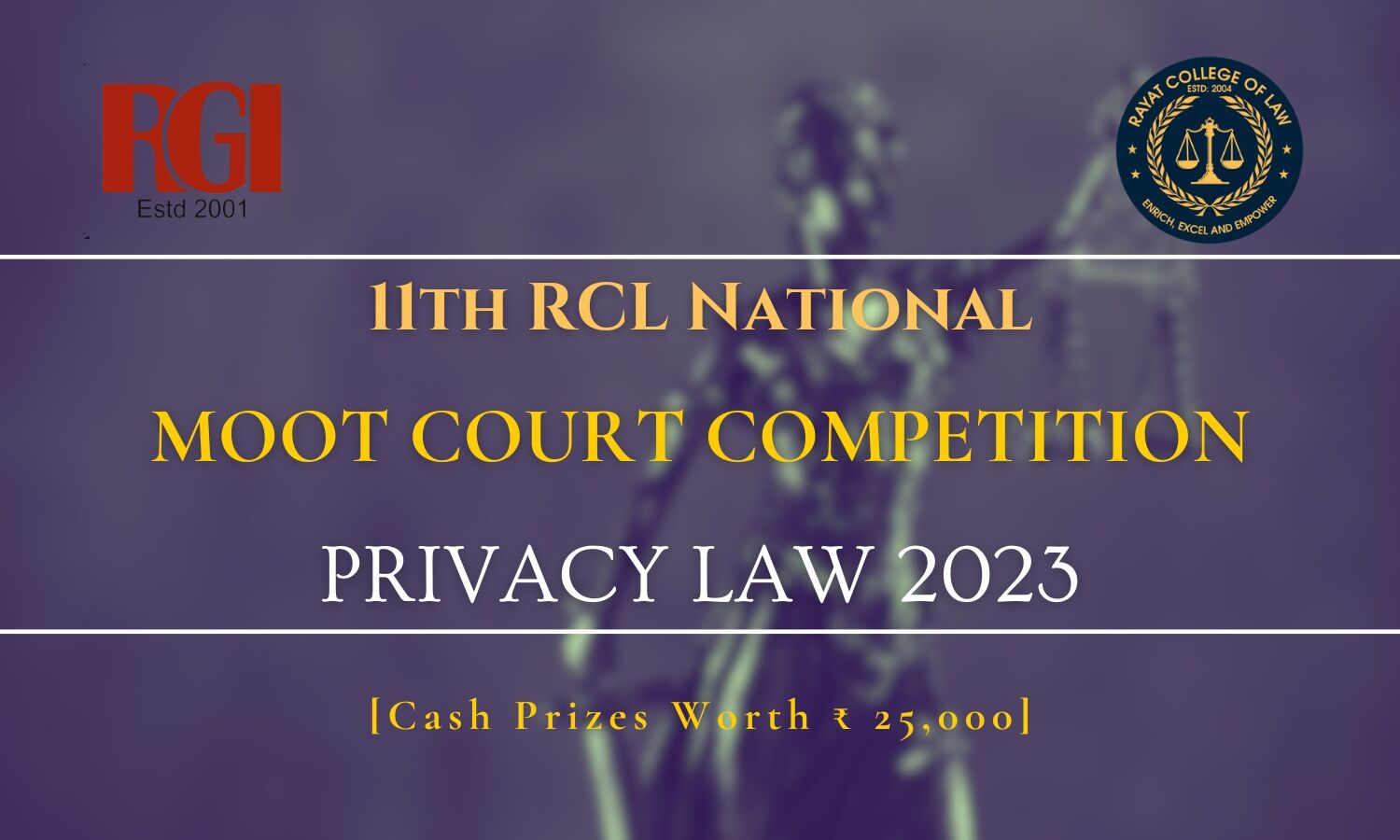 11th RCL National Moot Court Competition On Privacy Law 2023 | Rayat ...