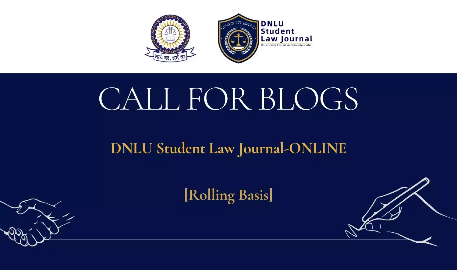 Call for Blogs: DNLU Student Law Journal-Online