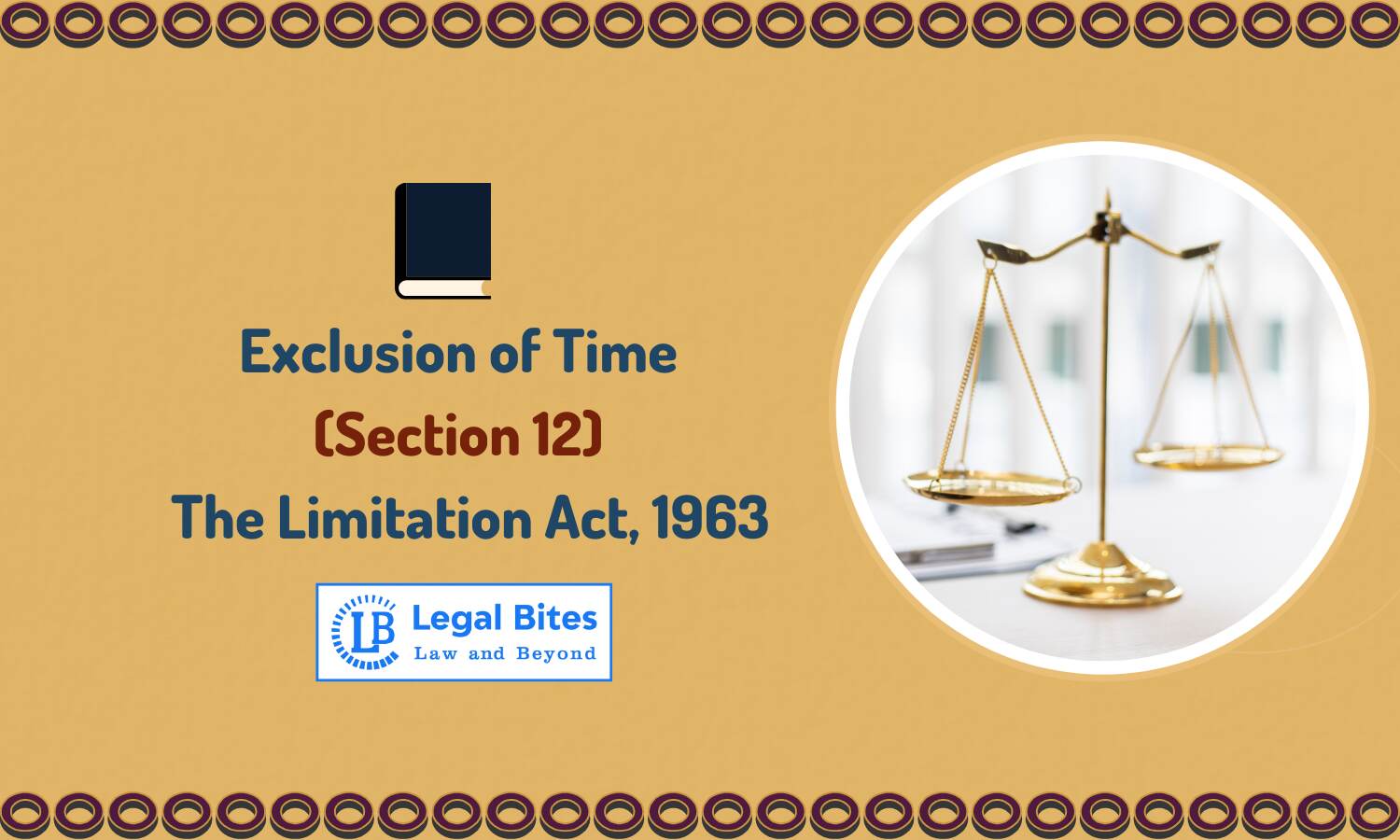 Exclusion Of Time Section 12 The Limitation Act 1963 0359