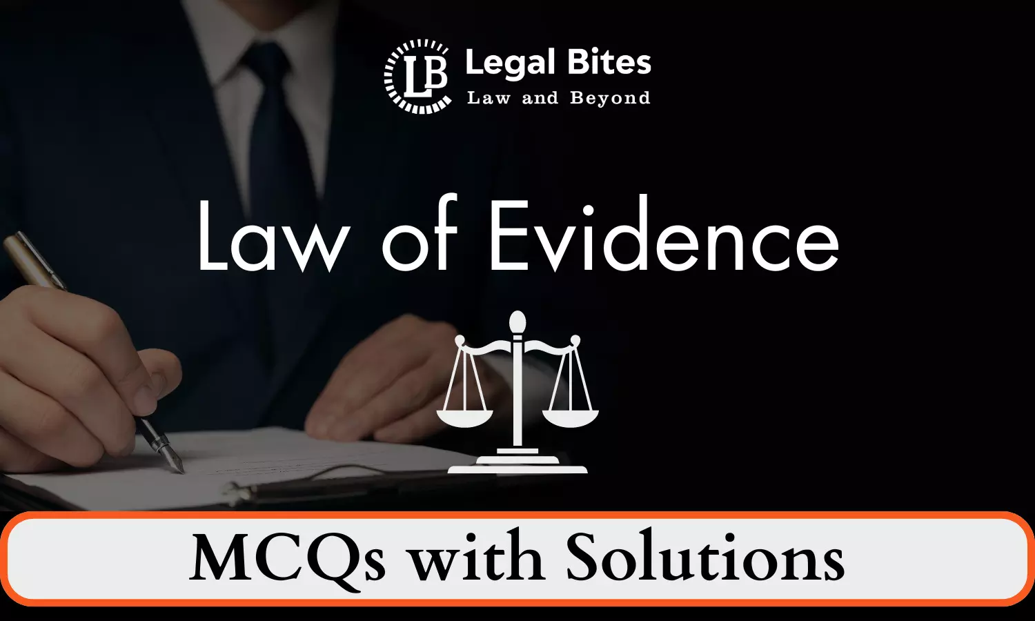 Law of Evidence MCQs for Law Aspirants: Solved High-Quality MCQs for Judiciary Prelims