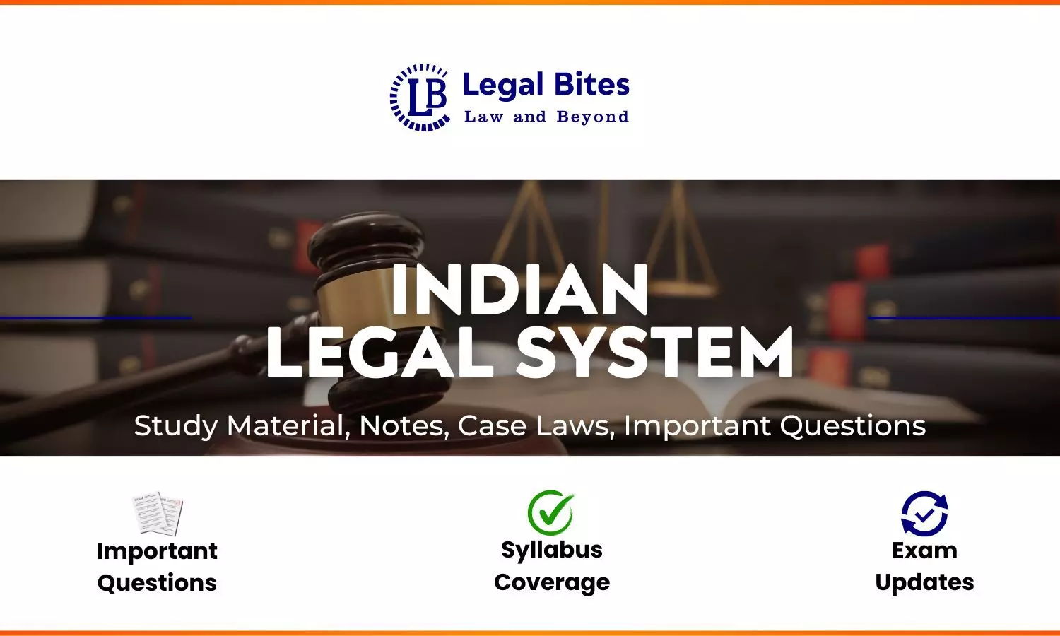 Indian Legal System: Study Material