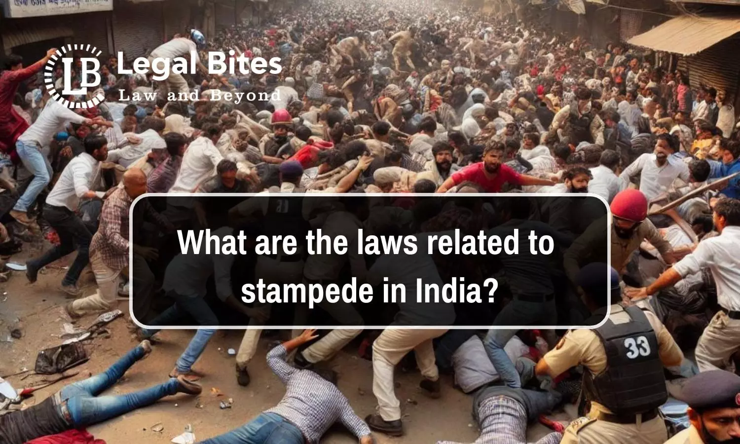 What are the laws related to stampede in India? #Hathras Fiasco
