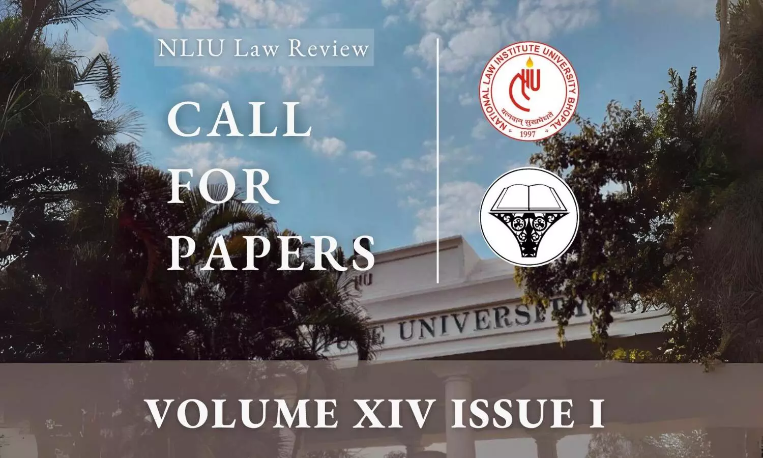 Call for Papers NLIU Law Review Volume XIV Issue I