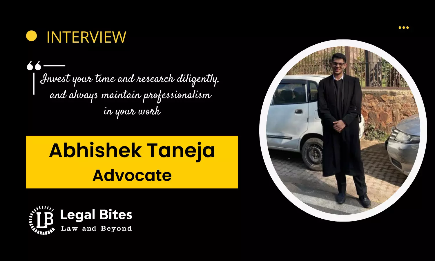 Interview: Advocate Abhishek Taneja | IBC and Arbitration Expert