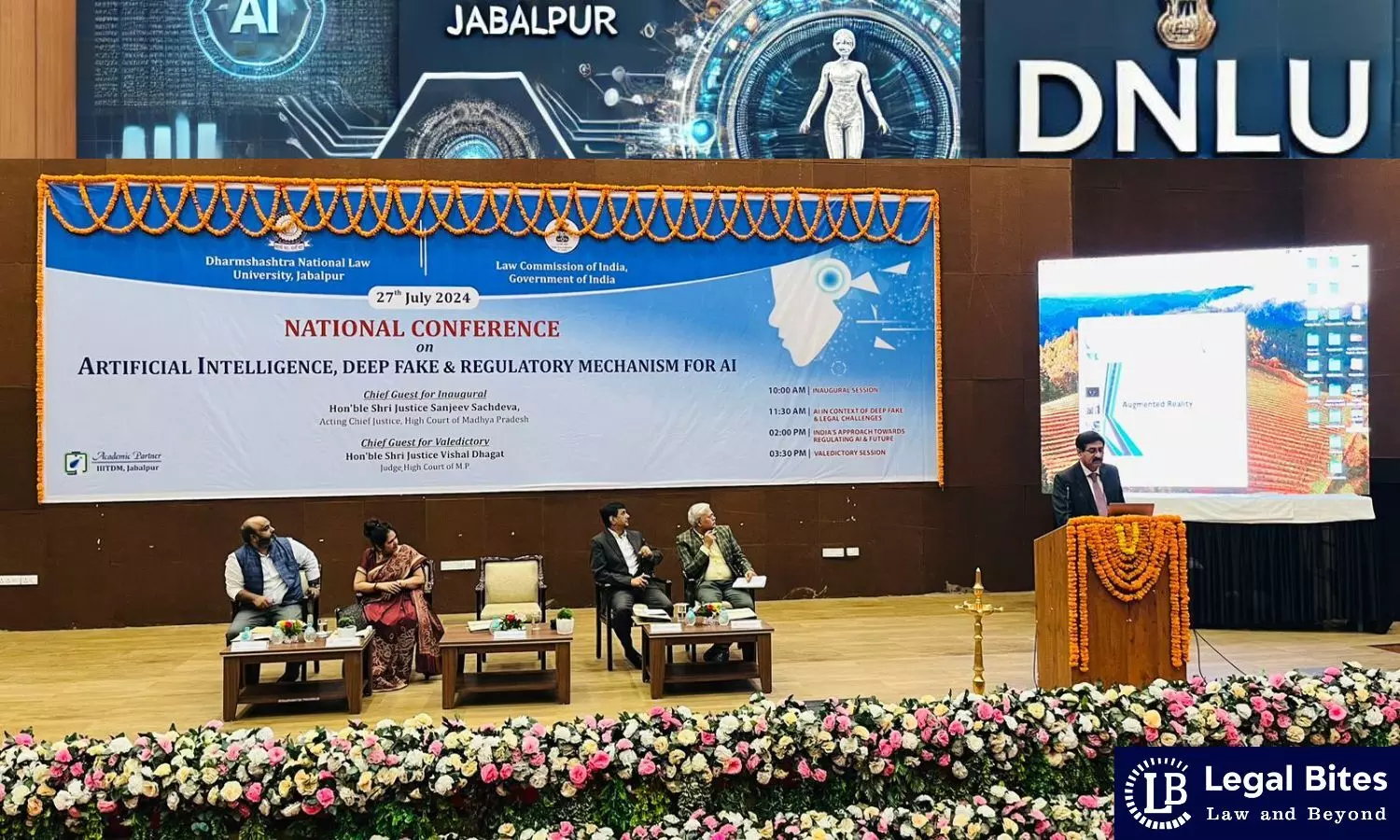 DNLU Hosts Successful National Conference on Artificial Intelligence in Collaboration with the Law Commission of India