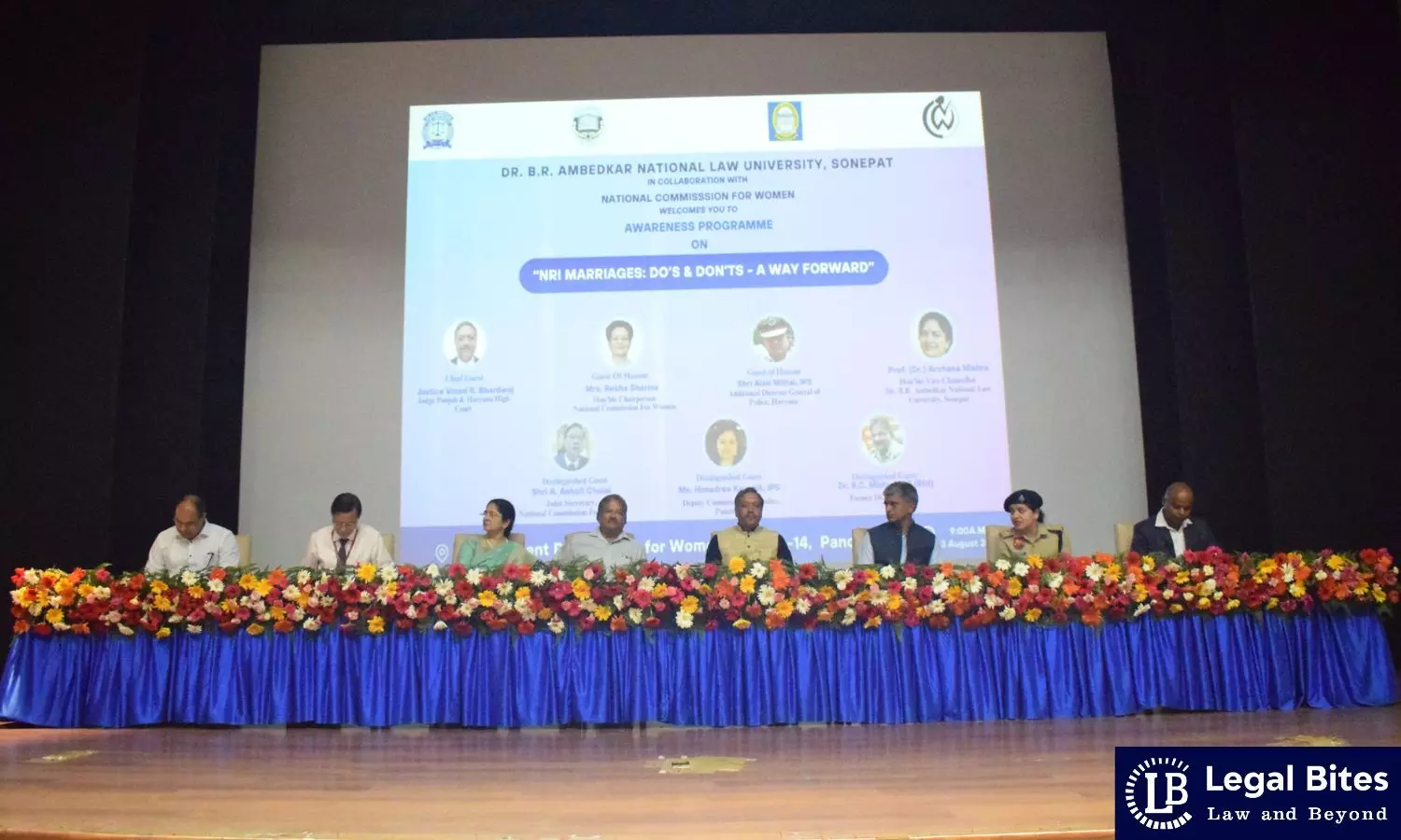 Dr. B.R. Ambedkar National Law University, Sonepat Hosts Awareness Program on NRI Marriages sponsored by the National Commission for Women