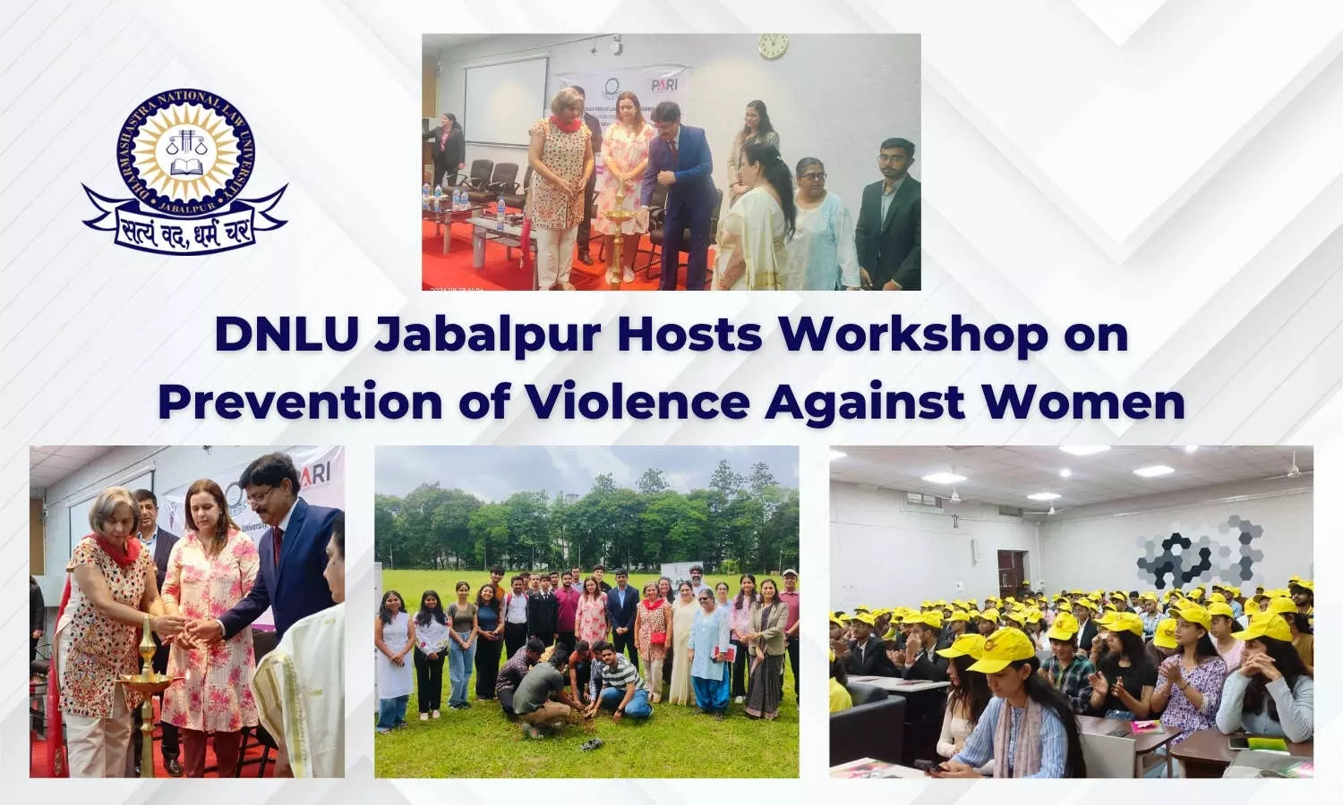 DNLU Jabalpur Hosts Workshop on Prevention of Violence Against Women