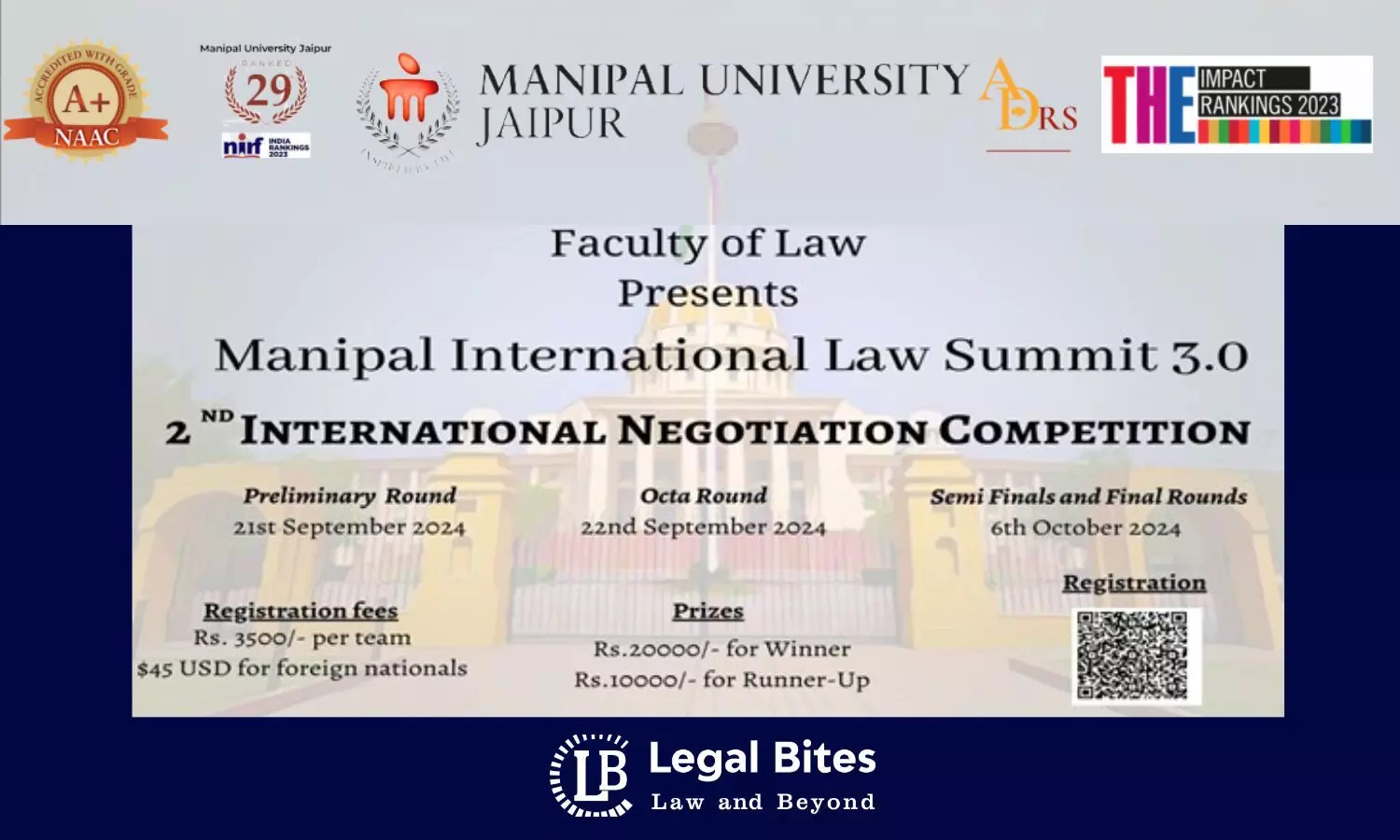 2nd Manipal International Negotiation Competition 2024