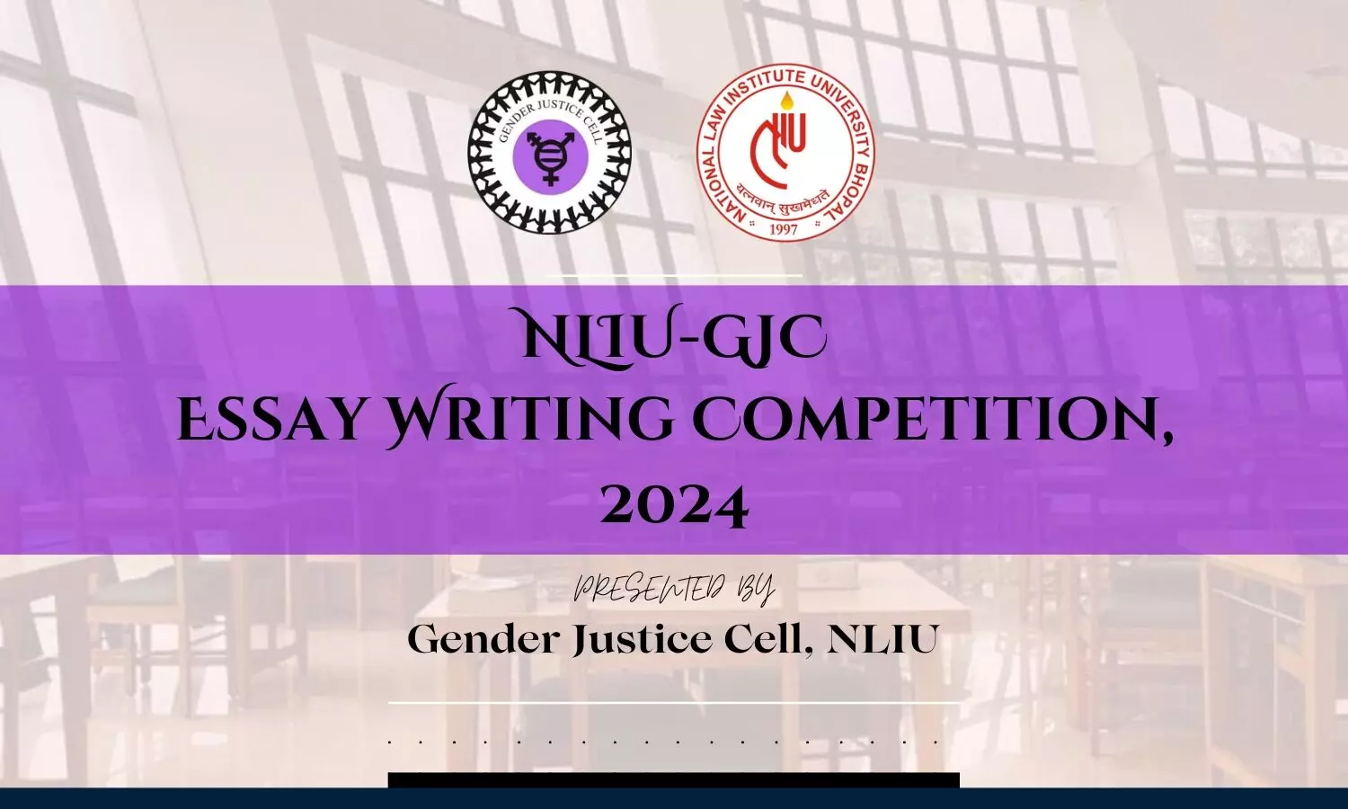 NLIU-GJC Essay Writing Competition 2024 | NLIU Bhopal