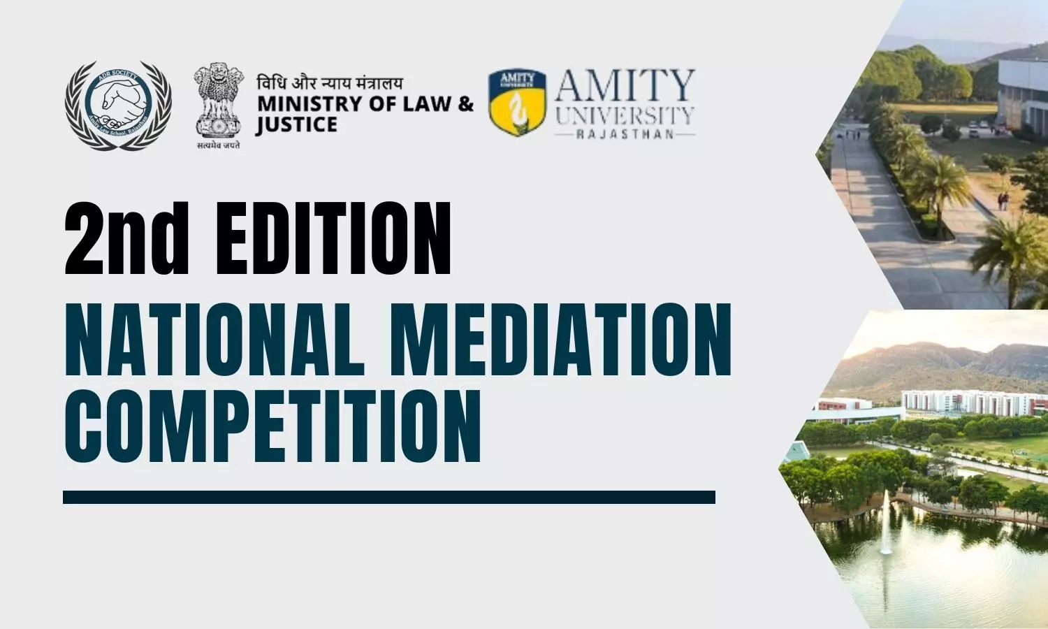 2nd National Mediation Competition 2024 | Amity Law School Rajasthan