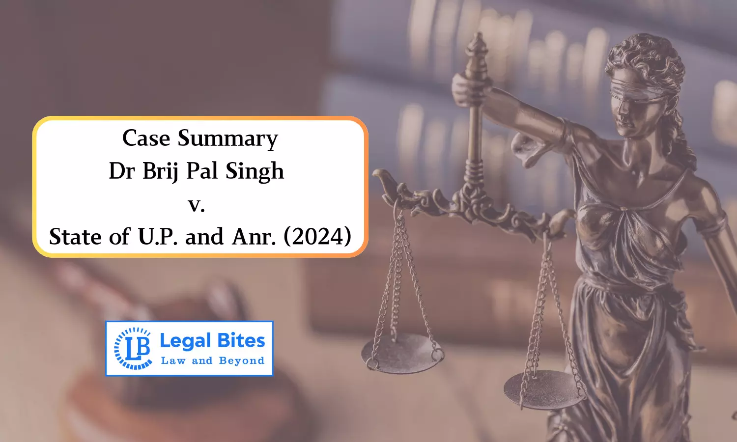 Case Summary: Dr Brij Pal Singh v. State of U.P. and Anr. (2024) | Allahabad HC: Police Investigation Prohibited Under PCPNDT Act