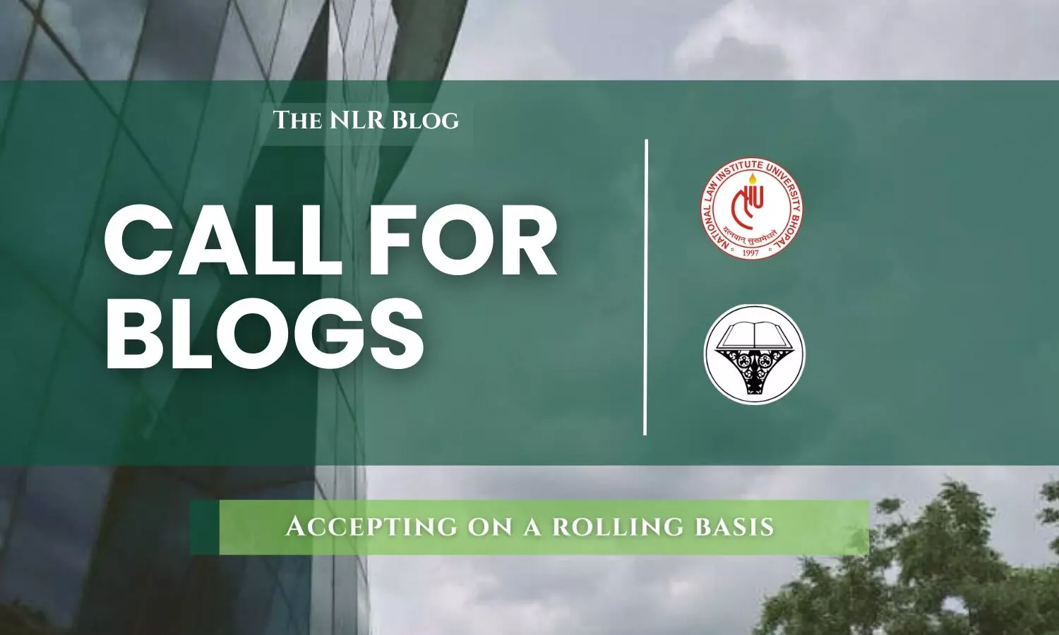 Call for Blogs by NLIU Law Review