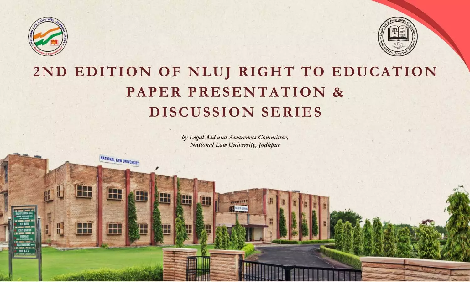 2nd NLUJ Right to Education Paper Presentation and Discussion 2025