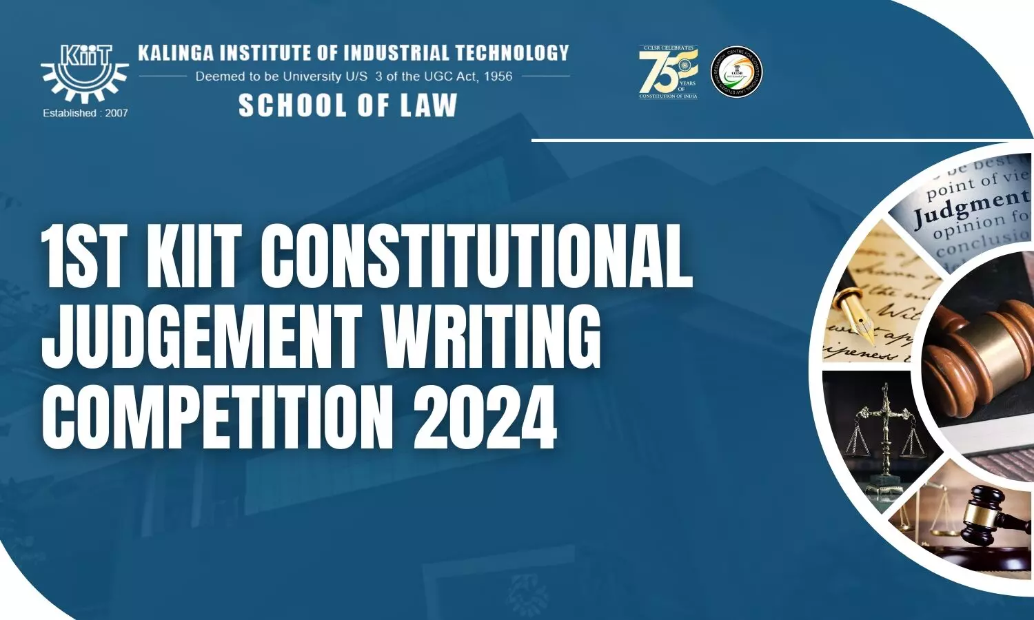 1st KIIT Constitutional Judgement Writing Competition 2024