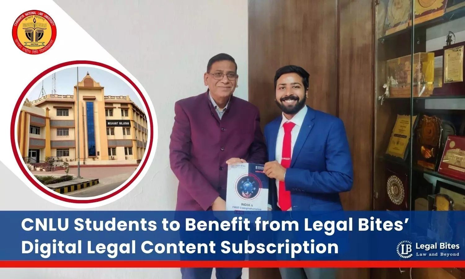 CNLU Students to Benefit from Legal Bites’ Digital Legal Content Subscription