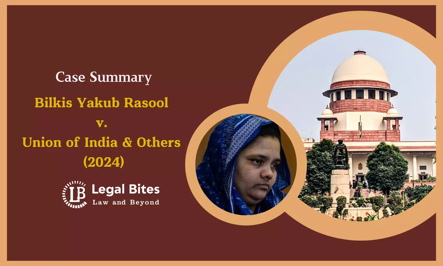 Case Summary: Bilkis Yakub Rasool v. Union of India & Others (2024) | Supreme Court Overturns Remission of 11 Convicts