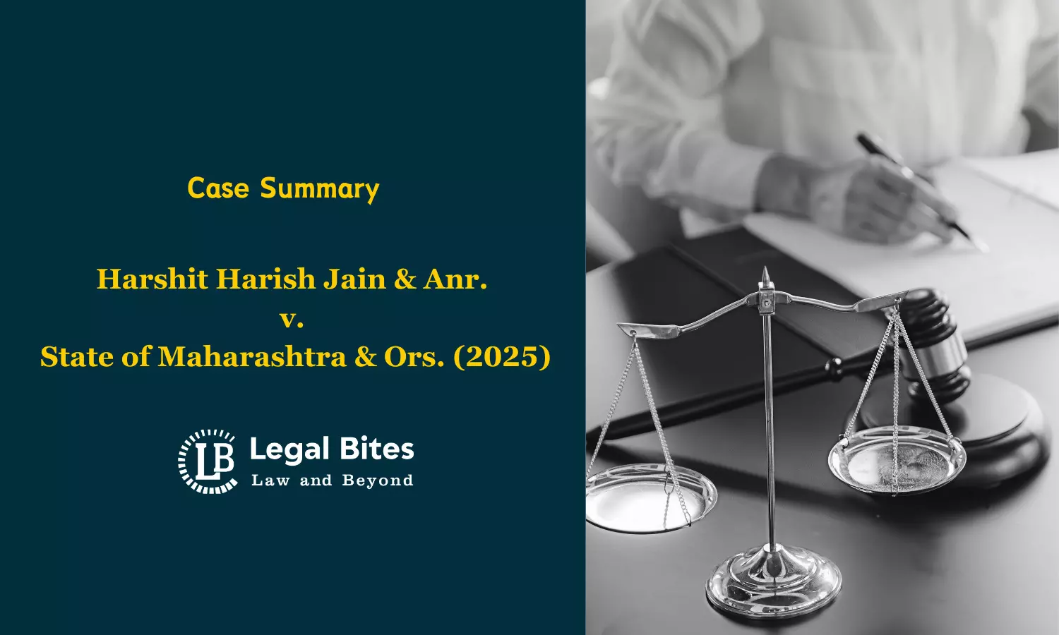 Case Summary: Harshit Harish Jain & Anr. v. State of Maharashtra & Ors. (2025) | Applicability of Limitation Period in Refund Claims