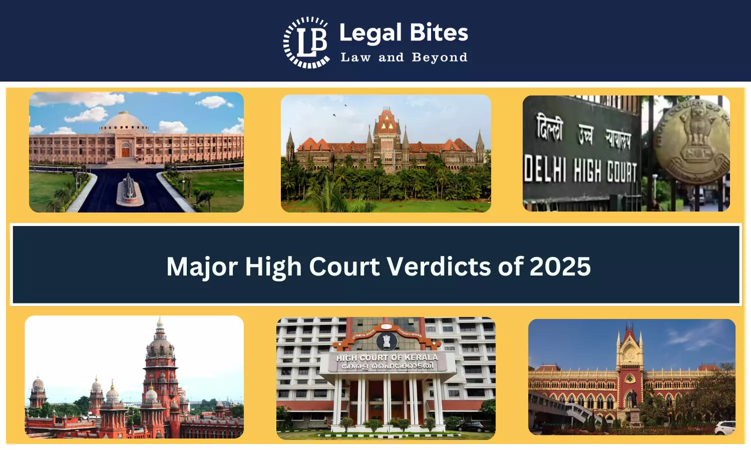 Major High Court Verdicts of 2025