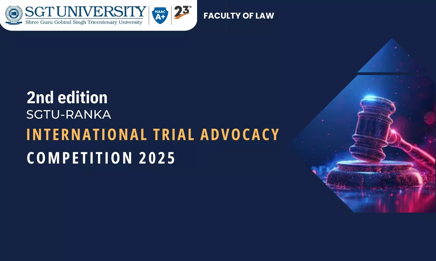 2nd SGTU-RANKA International Trial Advocacy Competition 2025