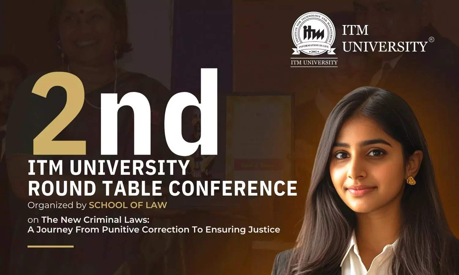 2nd ITM University Round Table Conference on New Criminal Laws  ITM Raipur