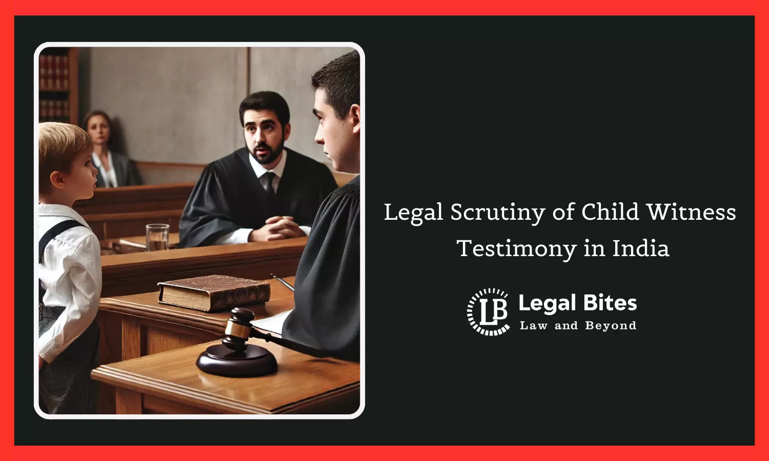 Legal Scrutiny of Child Witness Testimony in India