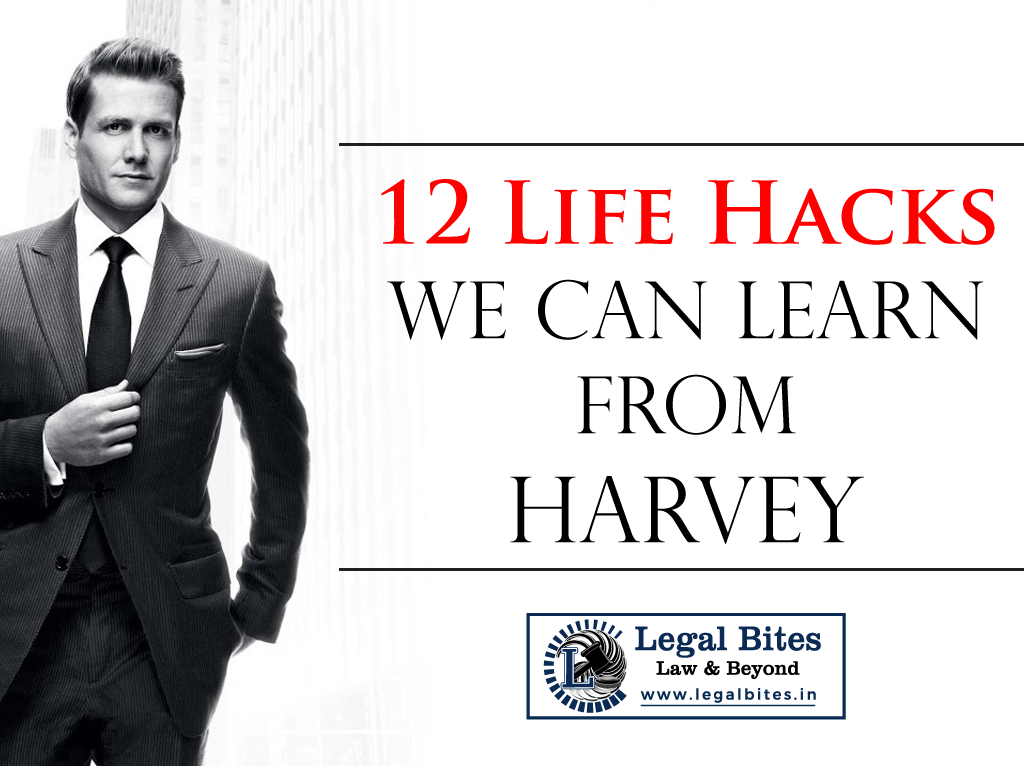 12 life hacks we can learn from Harvey Specter