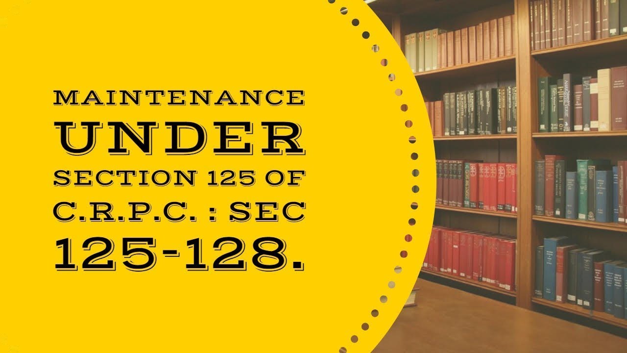 Conditions For Passing of Maintenance Order and Alteration of Order of Allowance